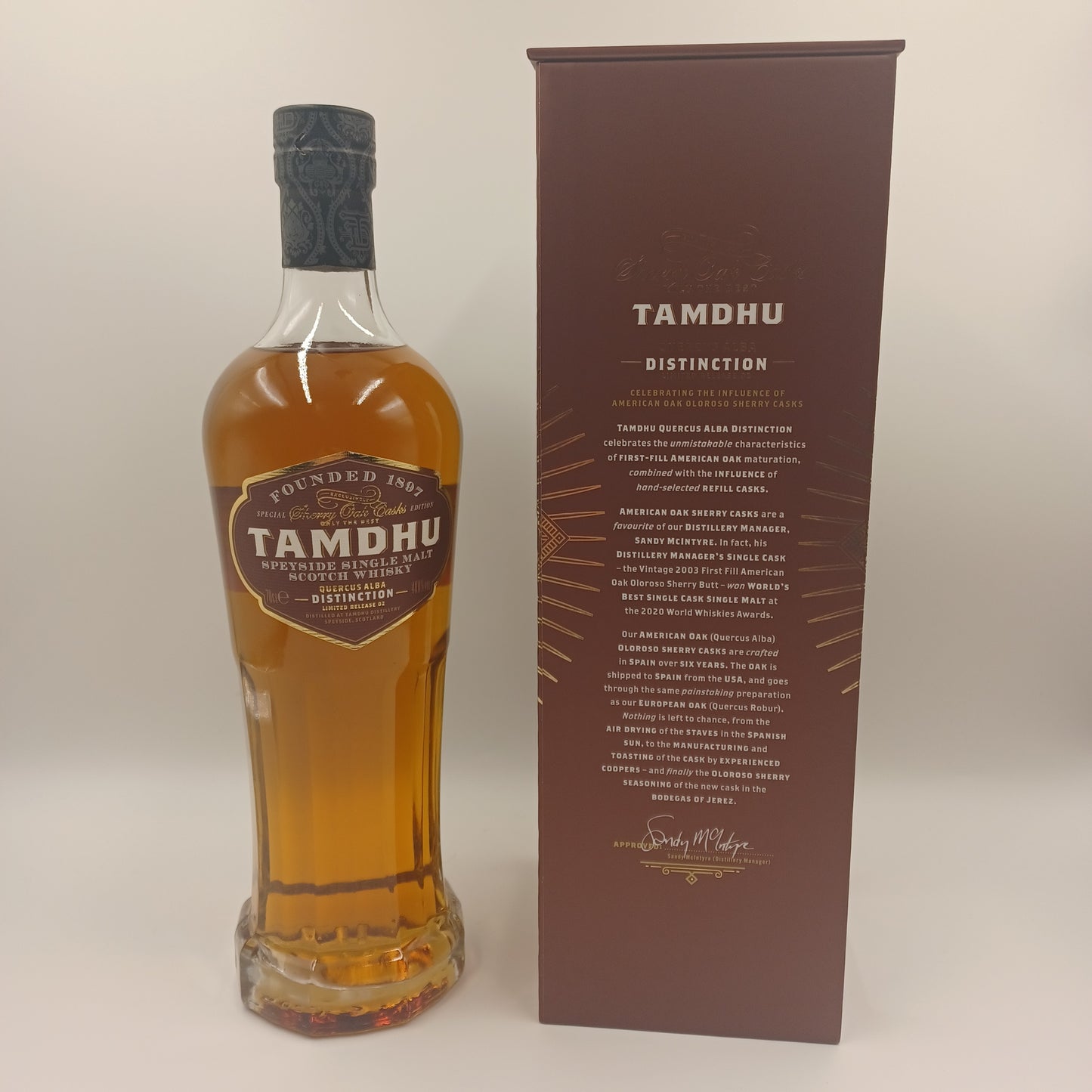 Tamdhu Quercus Alba Distinction - Release 2