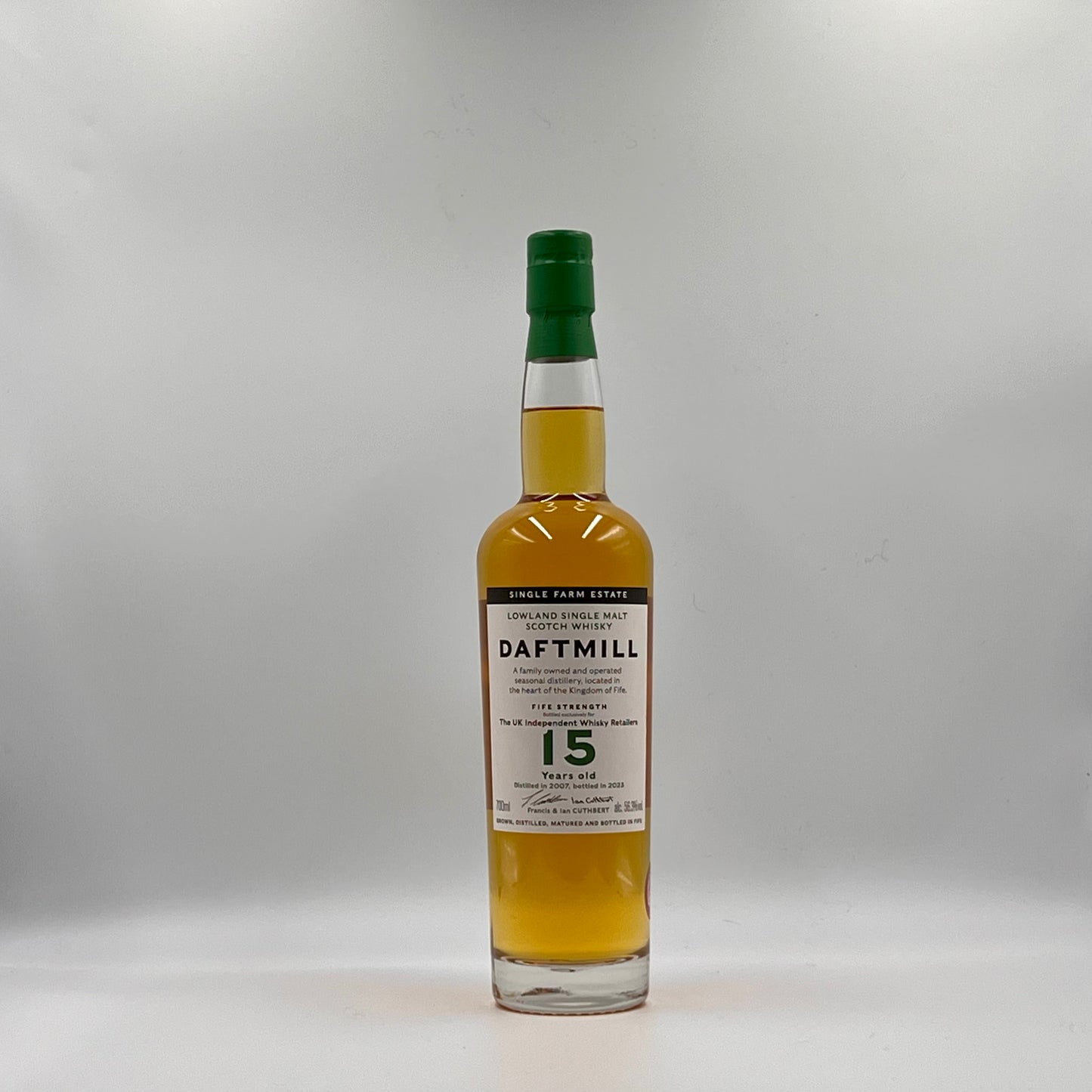 Daftmill 2007 15 Year Old Fife Strength 2023 UK Exclusive