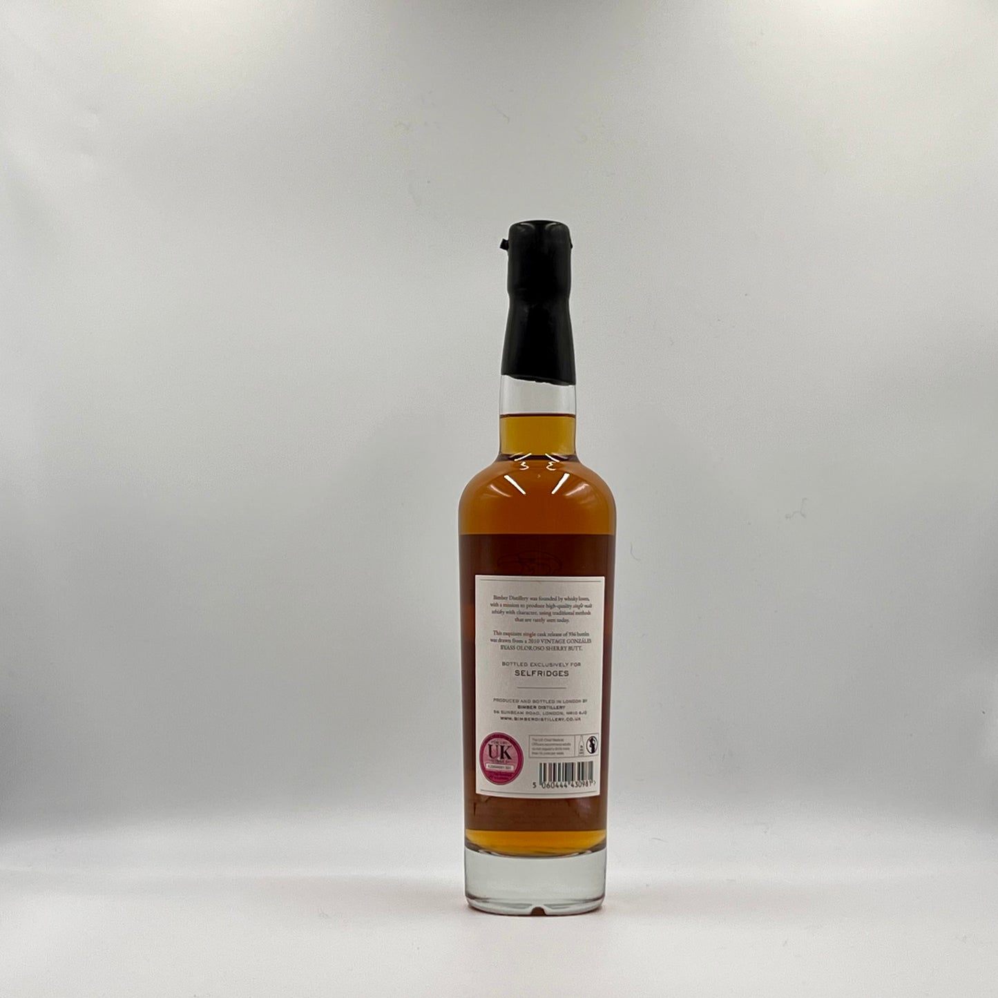 Bimber Selfridges Exclusive Cask #544-7/67