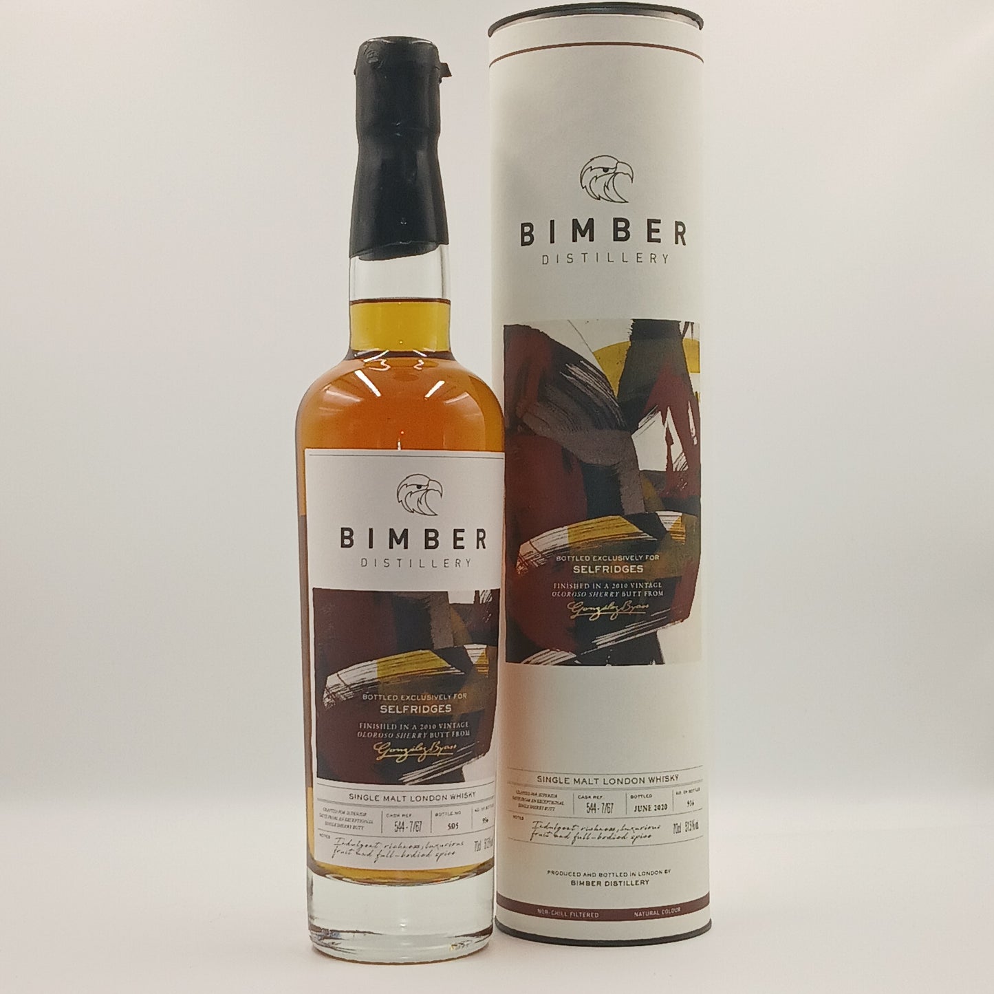 Bimber Selfridges Exclusive Cask #544-7/67