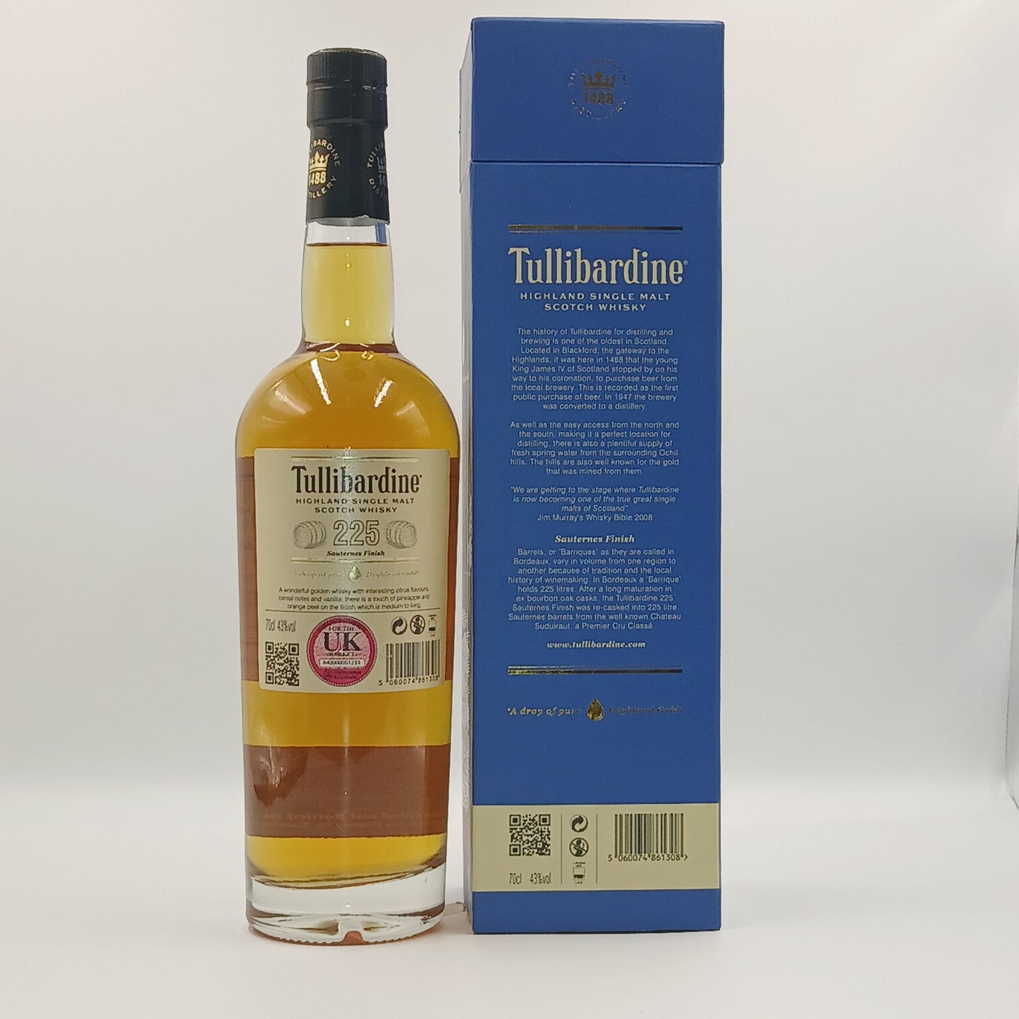 Tullibardine 225 Sauternes Finish