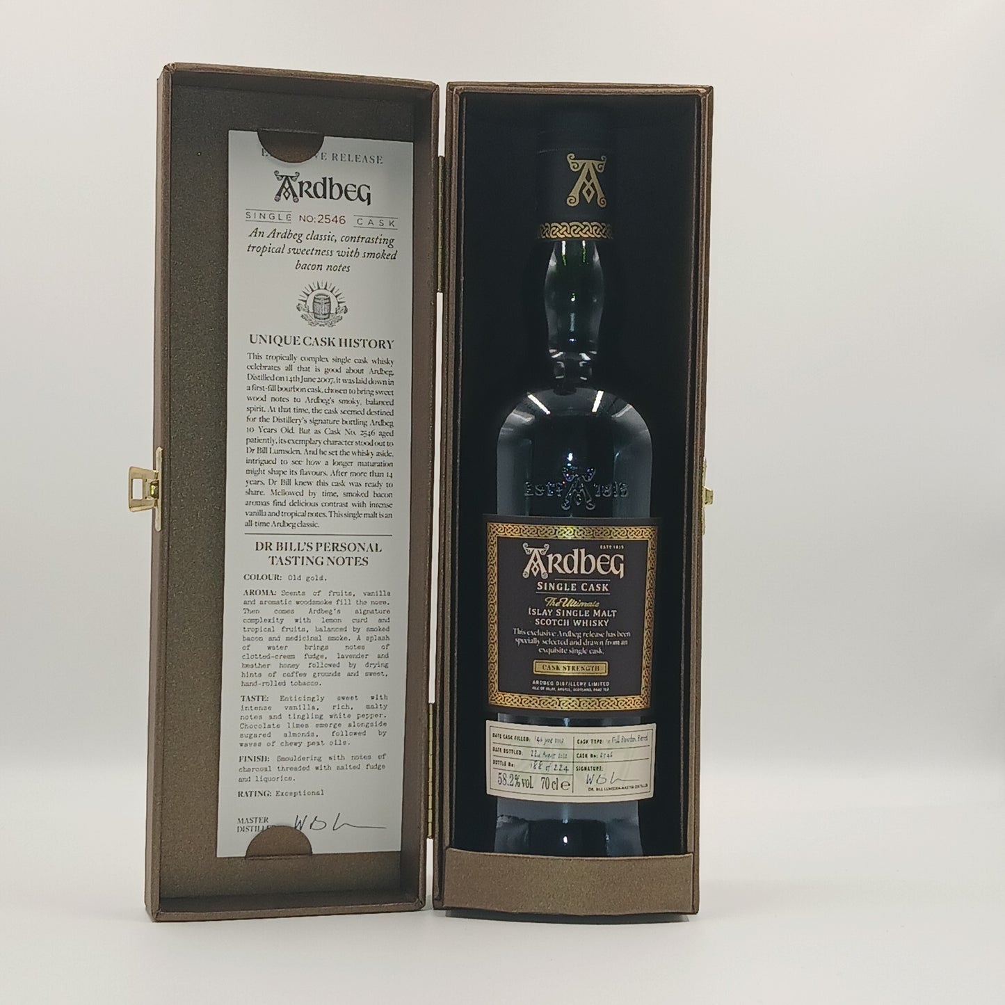 Ardbeg 2007 Sigle cask #2546