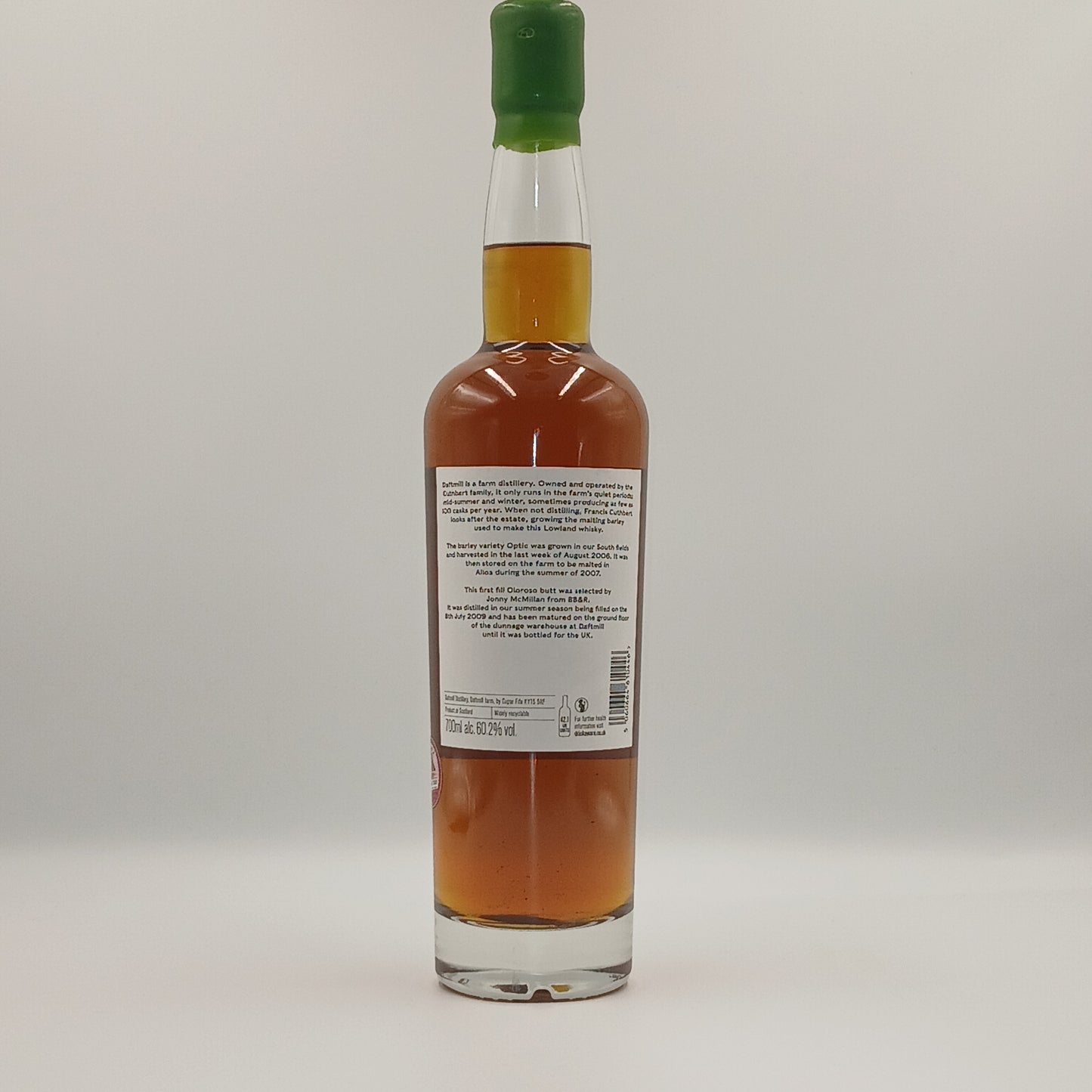 Daftmill 2009 13 Year Old UK Exclusive Oloroso Butt SINGLE CASK #26