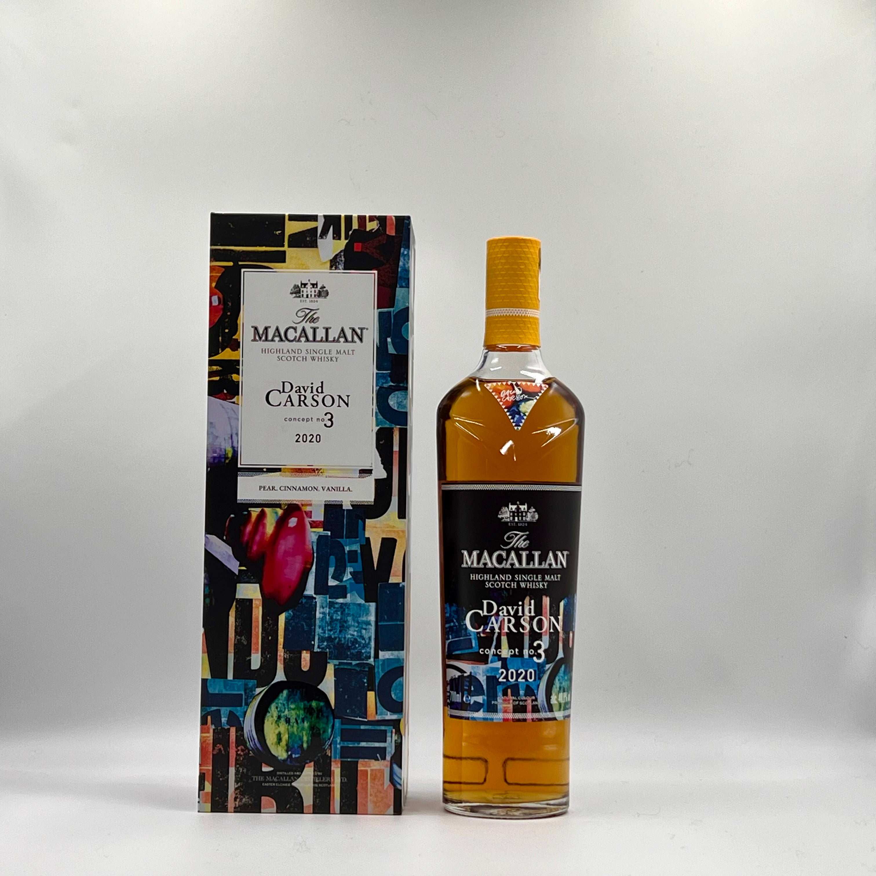 Macallan Concept No.3 David Carson 2020 – WhiskyGenie.com