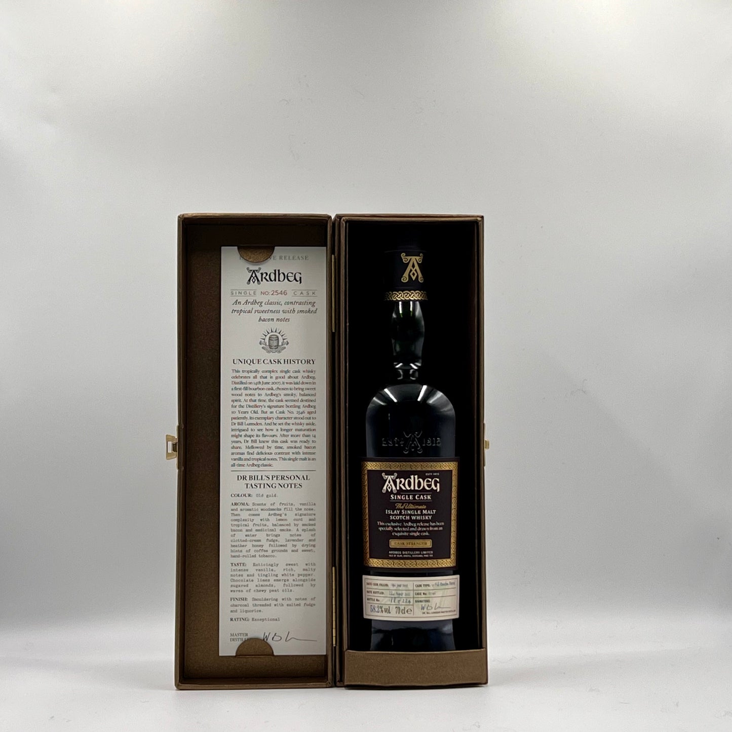 Ardbeg 2007 Sigle cask #2546