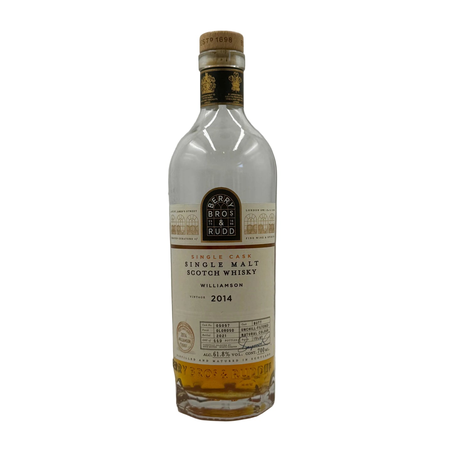 Williamson 2014 (Berry Bros & Rudd) 5cl (50ml)