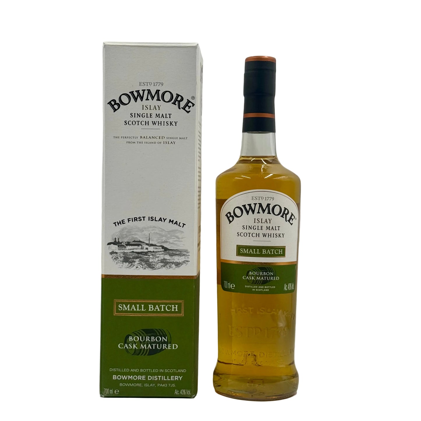 Bowmore Small Batch Bourbon Cask Matured - 5cl (50ml)