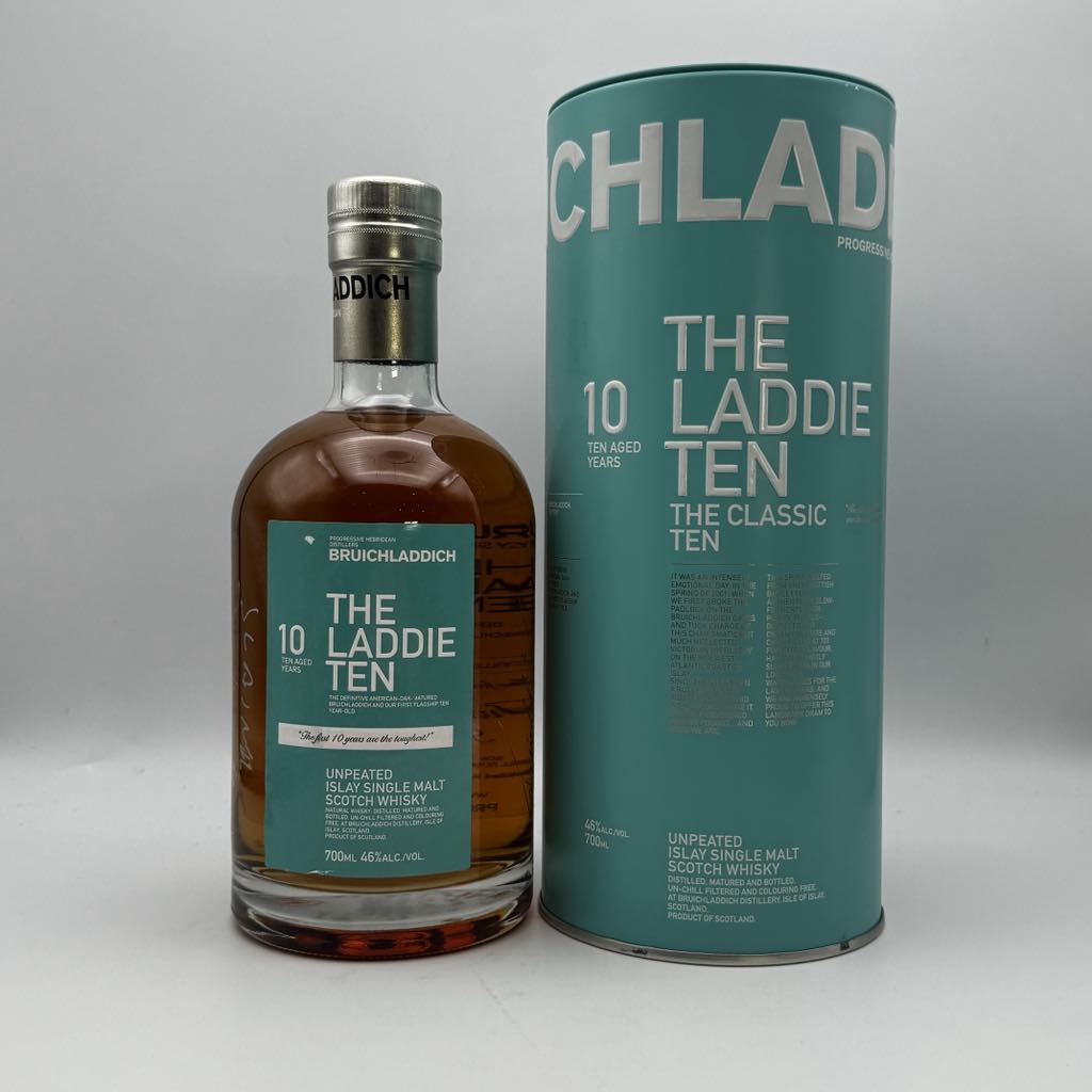 Bruichladdich The Laddie Ten Signed by Jim McEwan & Duncan McGillivray