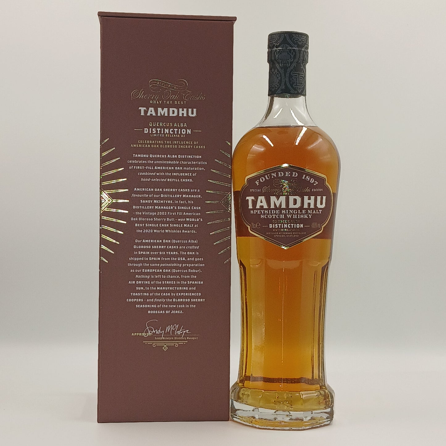 Tamdhu Quercus Alba Distinction - Release 2