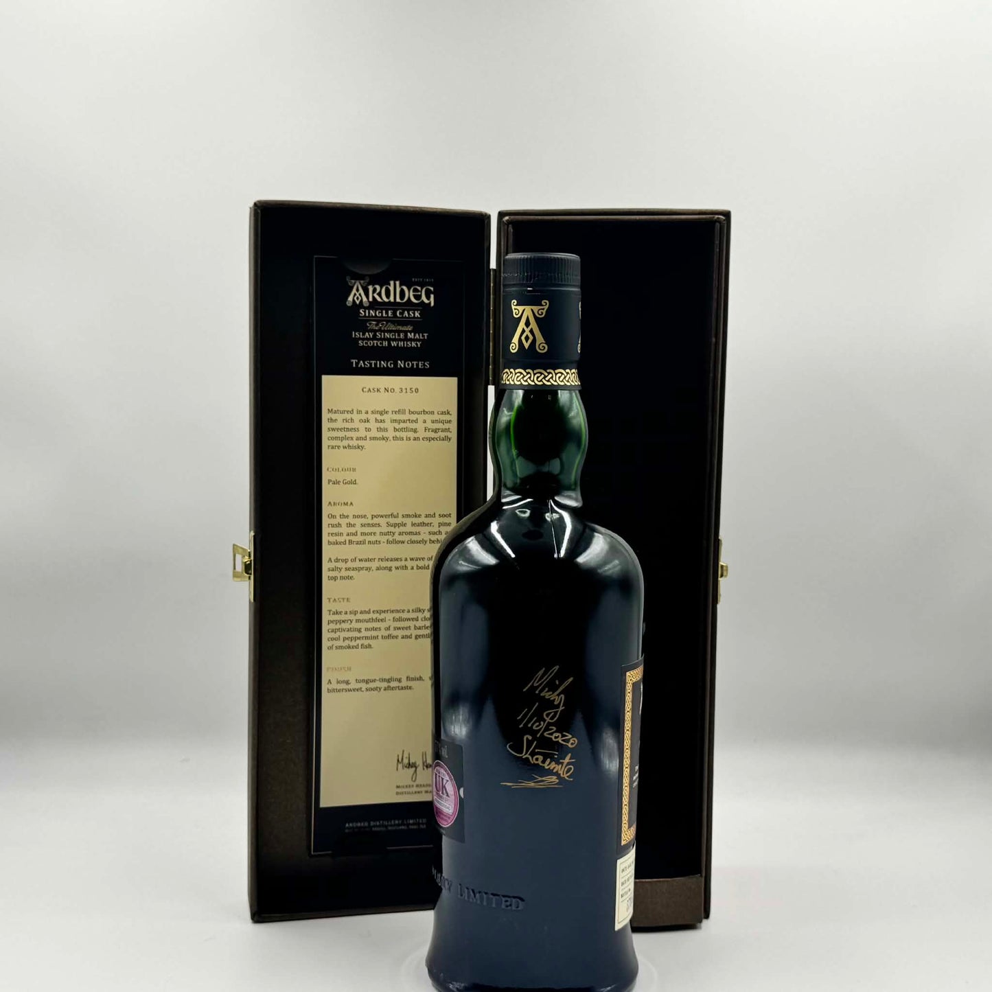 Ardbeg 2010 Single cask #3150 Signed by Micky Heads