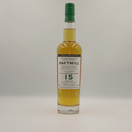 Daftmill 2007 15 Year Old Fife Strength 2023 UK Exclusive