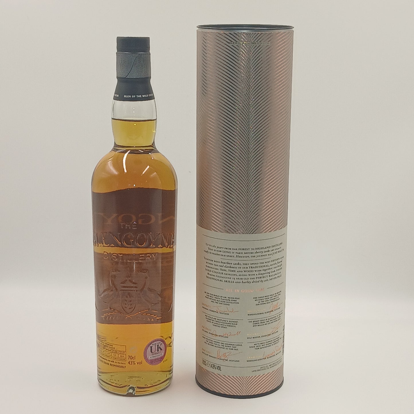 Glengoyne 15 Year Old – 5cl Dram (50ml)
