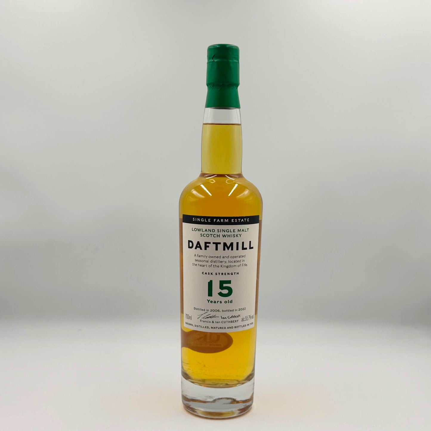 Daftmill 15 2006 bottled 2022 Cask strength