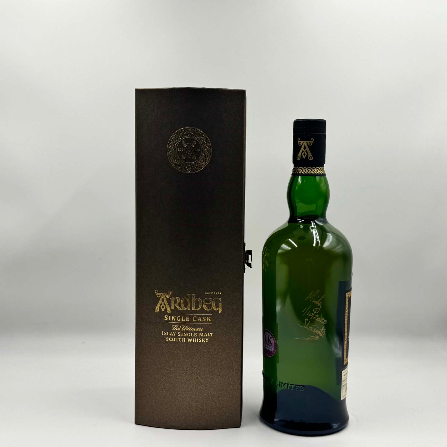 Ardbeg 2010 Single cask #3150 Signed by Micky Heads