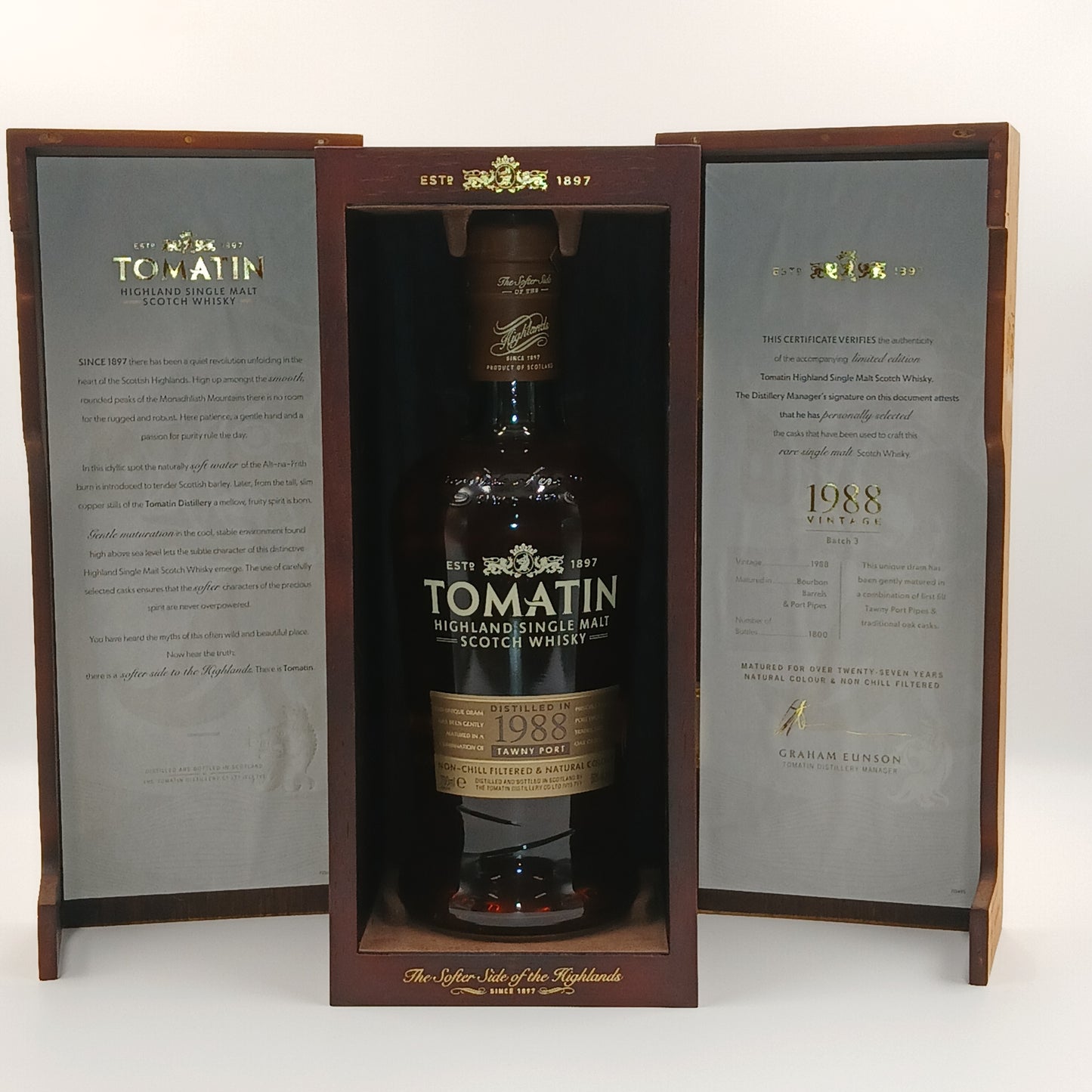 Tomatin 27 Year Old 1988 Batch 3